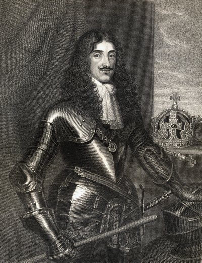 Portrait du roi Charles II (1630-85) de 